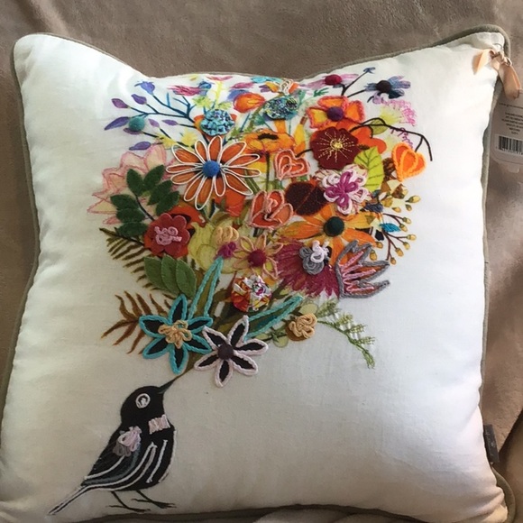 Hallmark Bouquet Throw Pillow - Picture 1 of 4